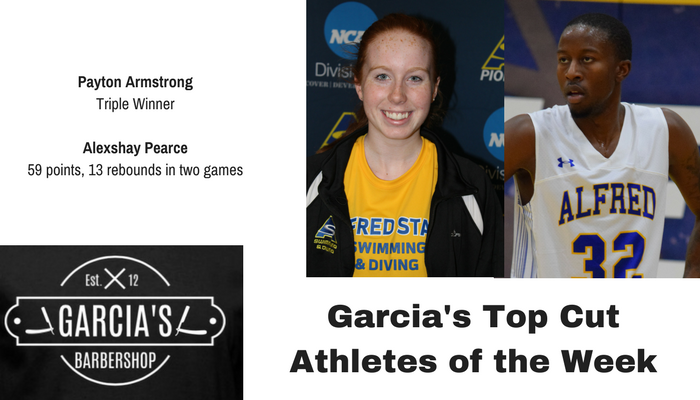 Garcia's Barbershop Top Cut Athletes of the Week - Payton Armstrong and Alexshay Pearce