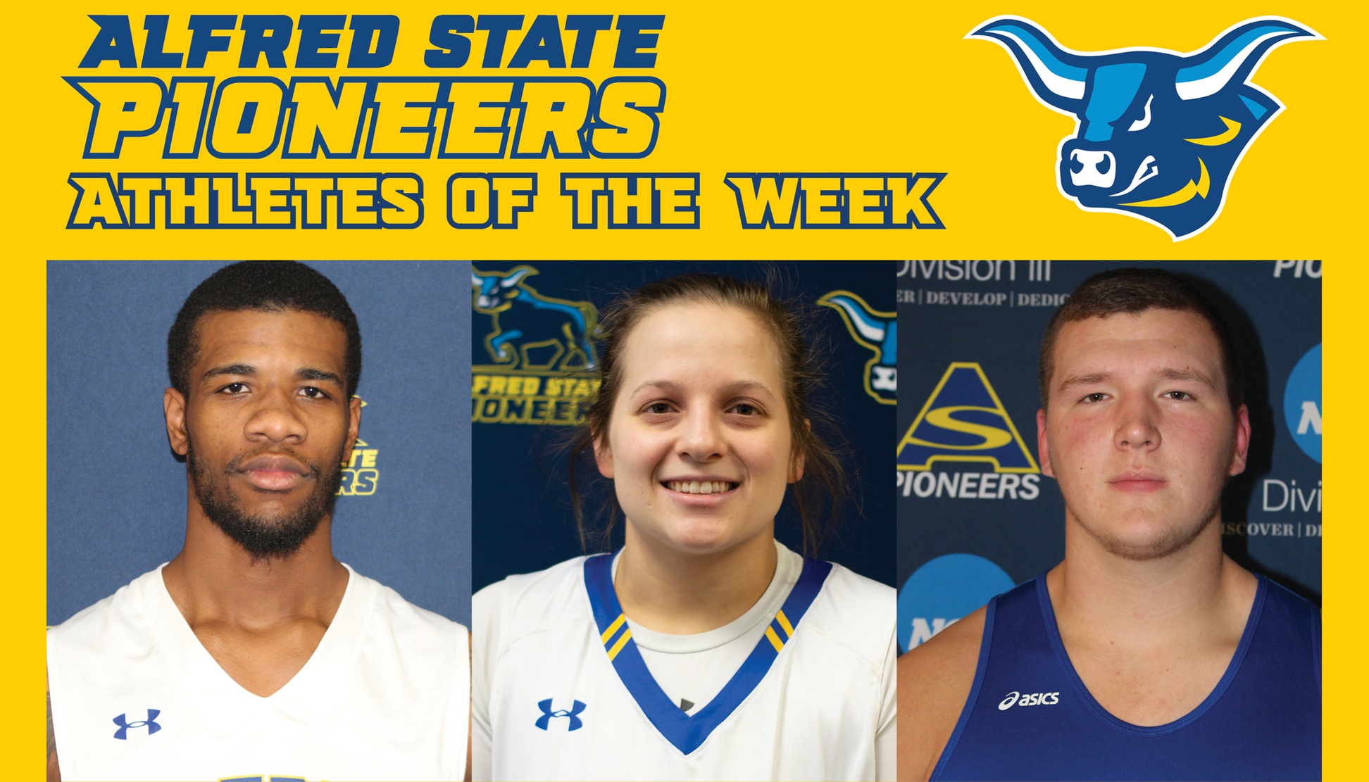 Taj Lewis, Ray Anderson, and Paul Kemsley Named Athletes of the Week.