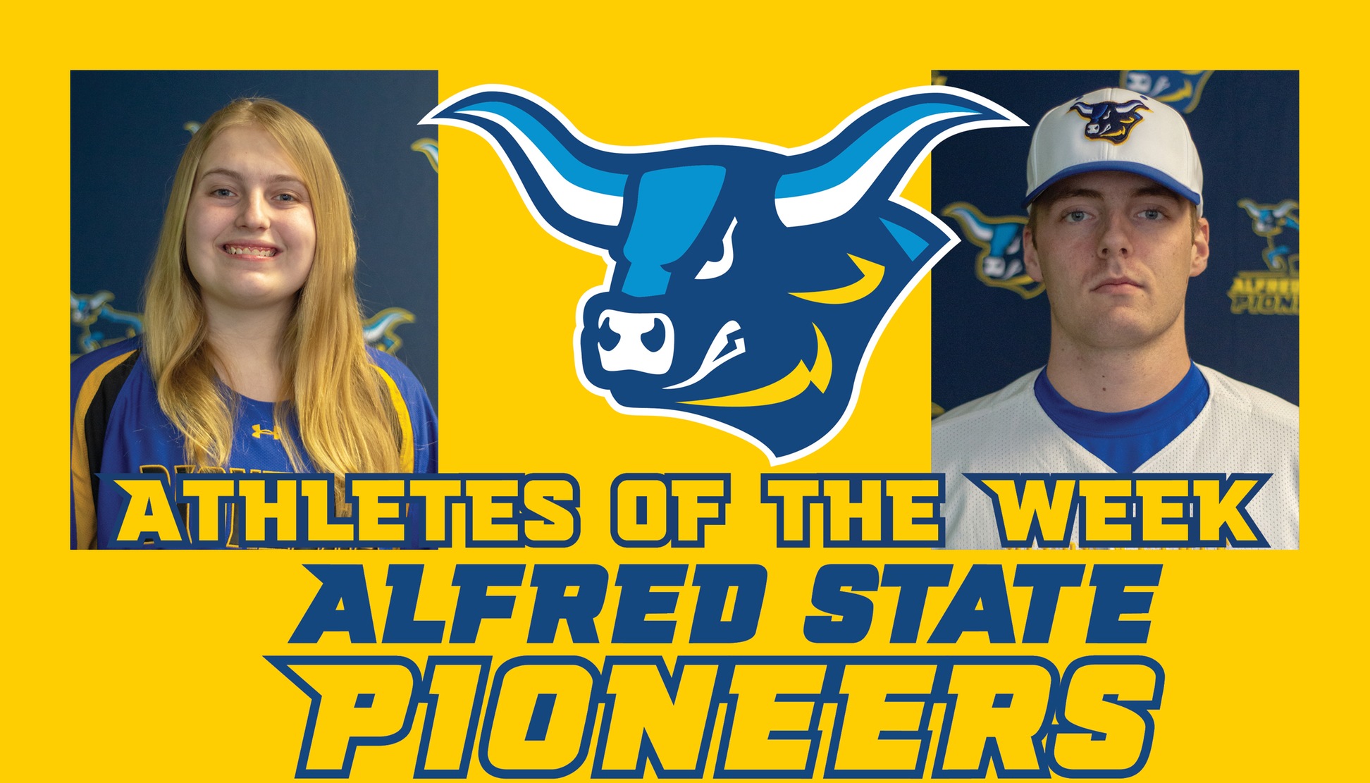 Brittany Fisher and Dan Woodward Named Athletes of the Week
