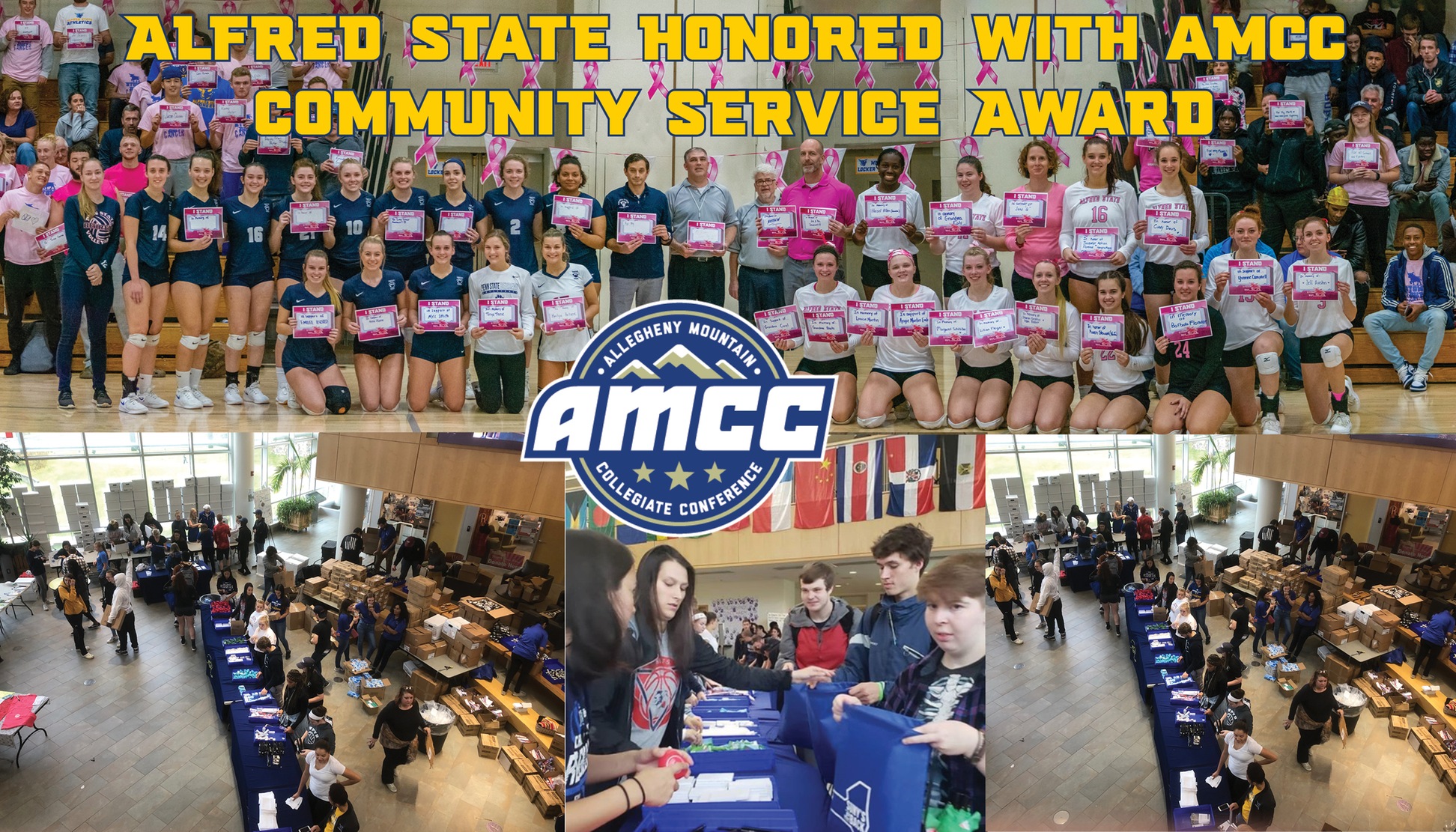Alfred State Honored with AMCC Community Service Award