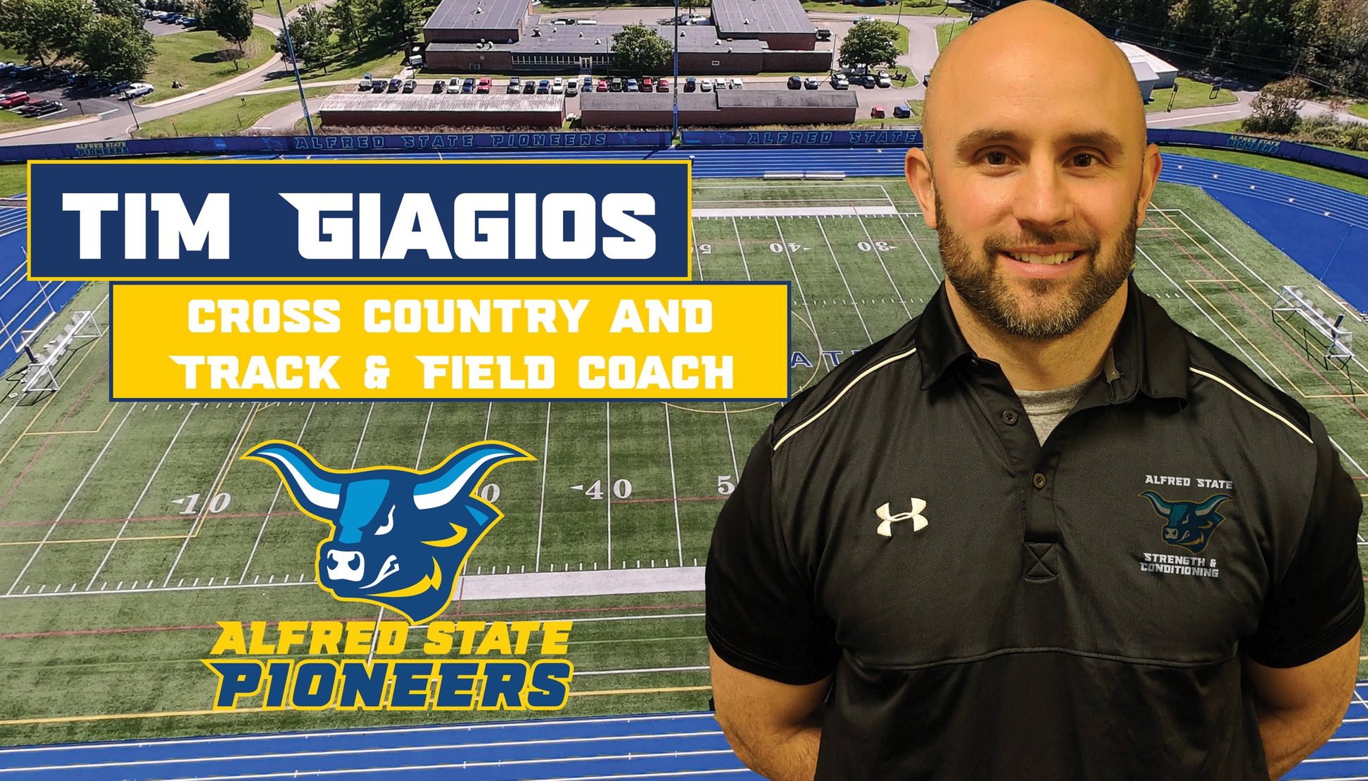 Tim Giagios named Cross Country and Track & Field Coach