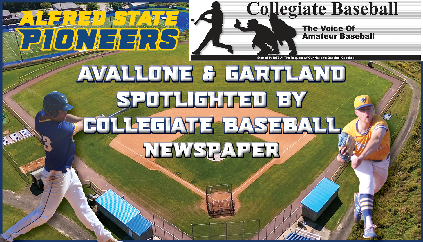 Avallone and Gartland Spotlighted by Collegiate Baseball Newspaper