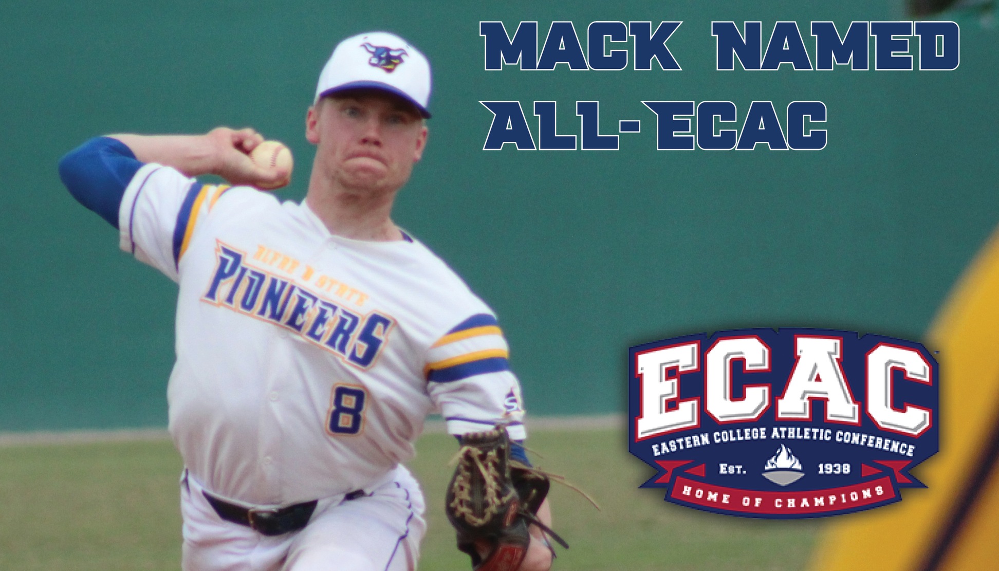 Garrett Mack Named All-ECAC