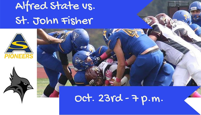 Friday Night Lights as Pioneers travel to St. John Fisher