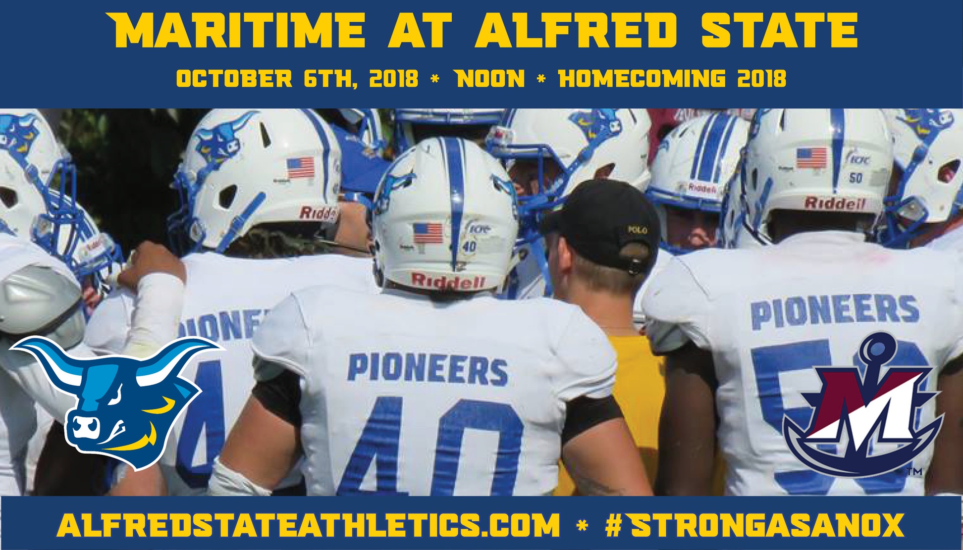 Alfred State takes on Maritime for Homecoming 2018