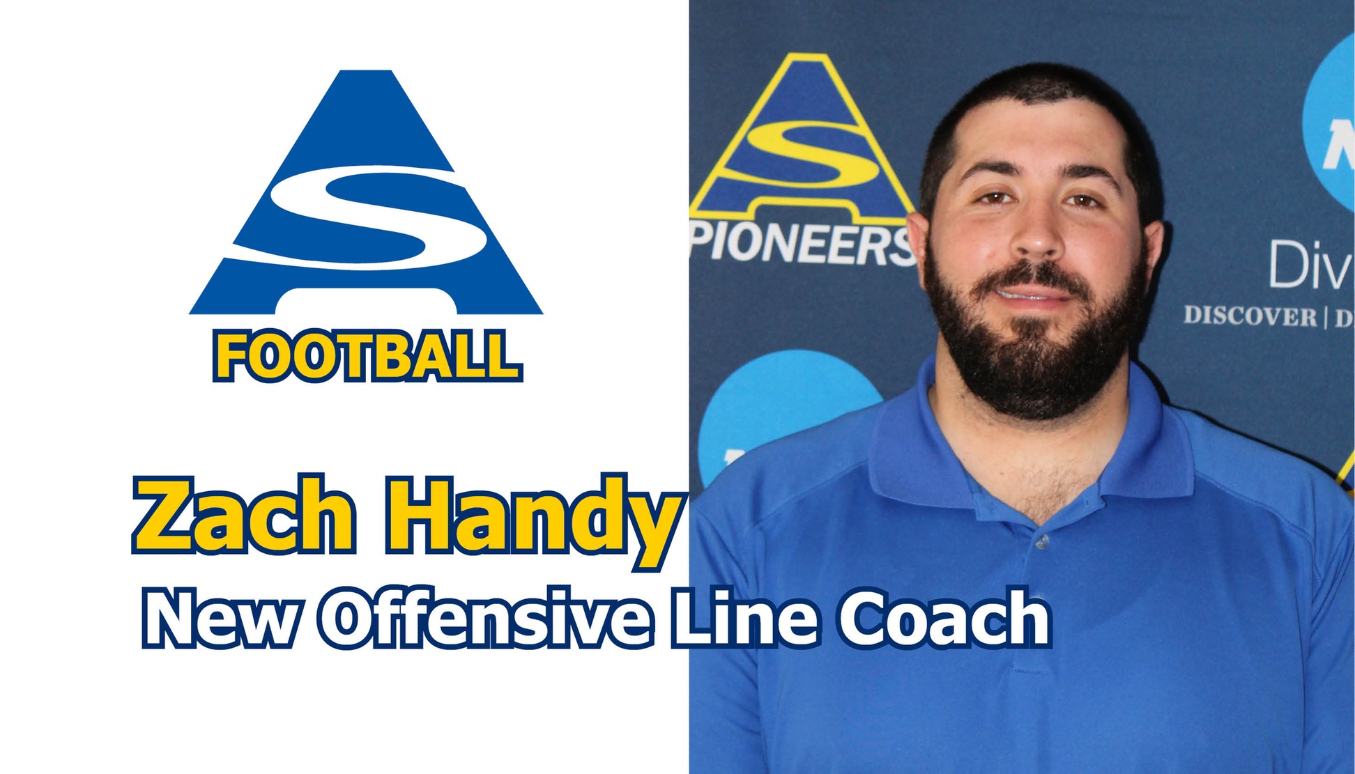 Zach Handy named new offensive line coach