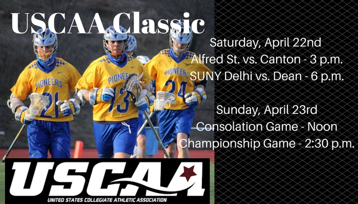 USCAA Lacrosse Classic to Be Held This Weekend