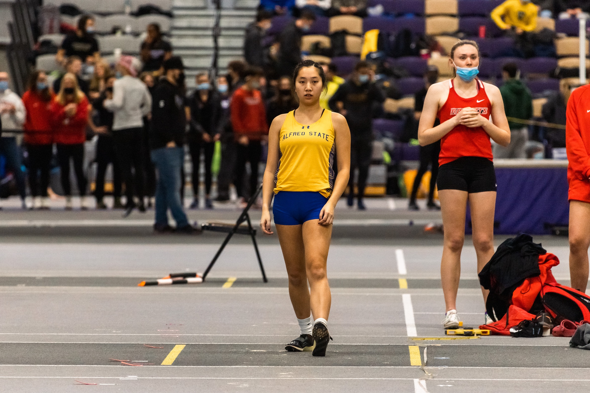 Pioneers Compete at Last Chance Meet