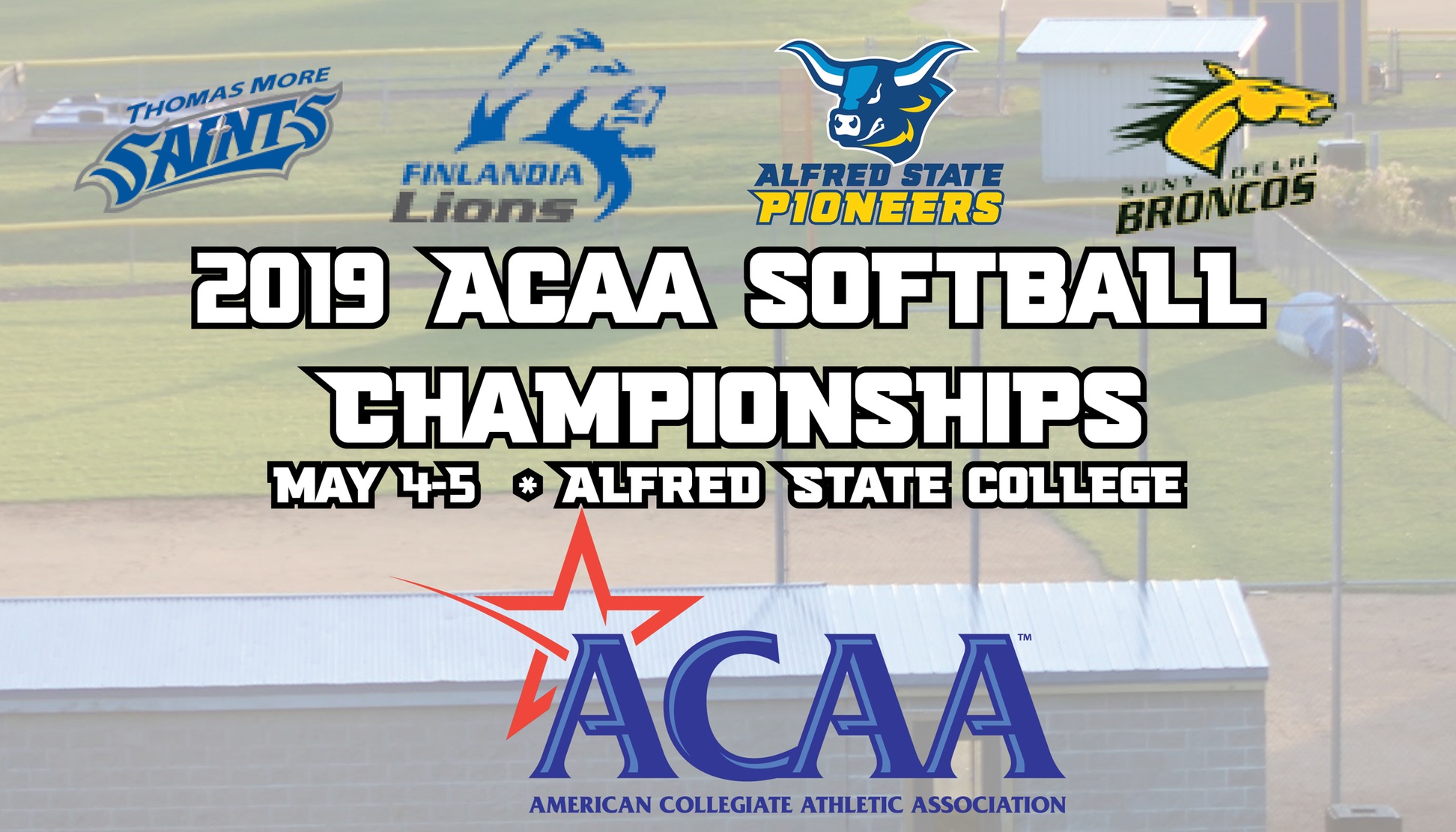 Alfred State hosts the ACAA Tournament and will be the #3 seed