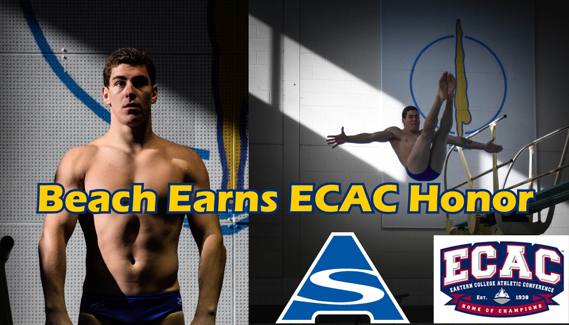 Nick Beach Earns ECAC Honor