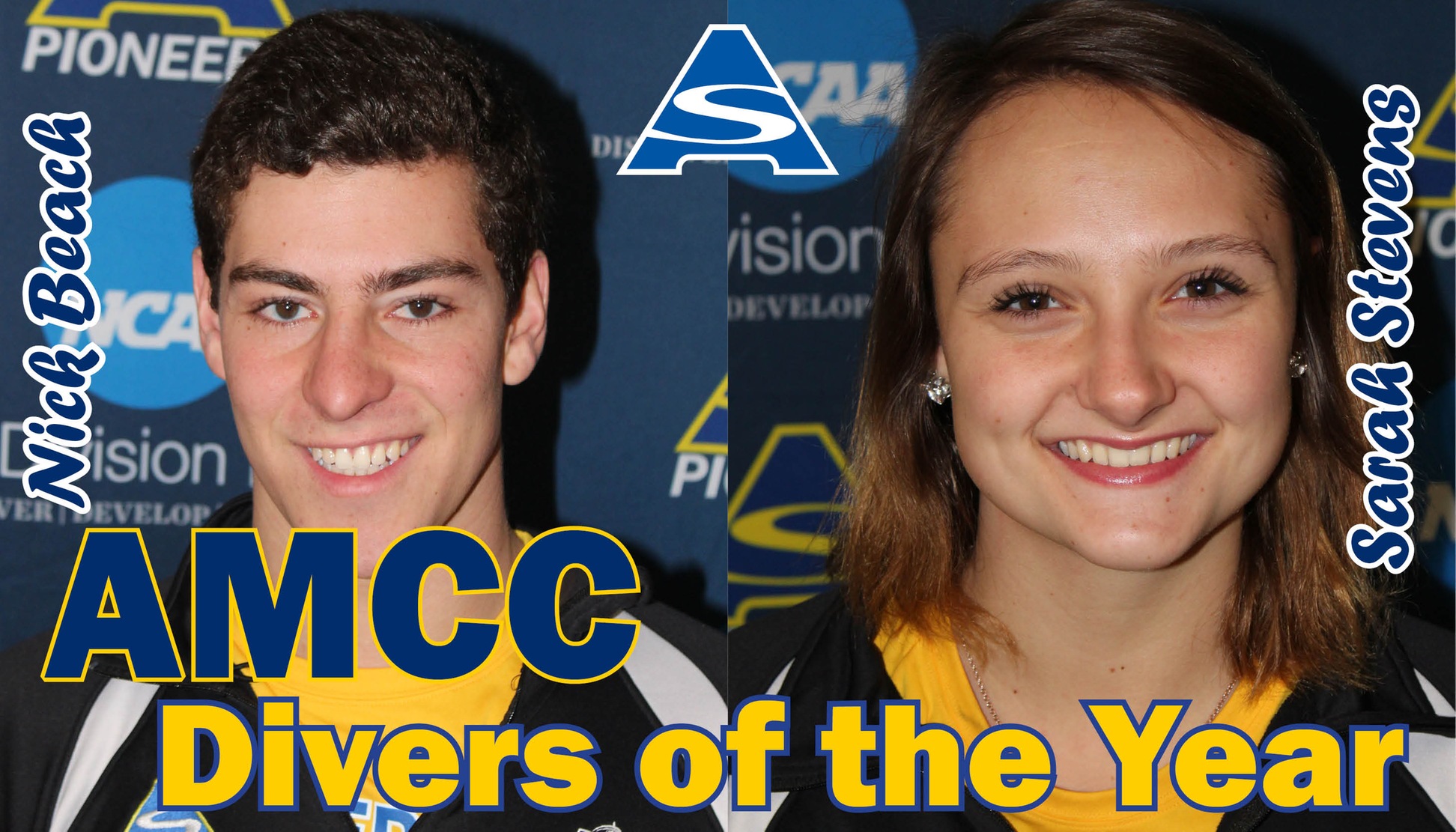 AMCC Divers of the Year, Nick Beach & Sarah Stevens