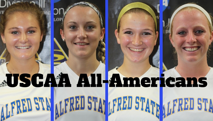 Quartet Named USCAA All-American