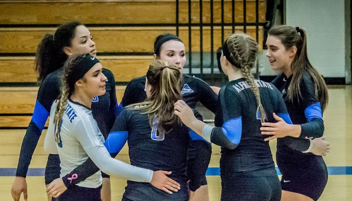 Spikers Split a Pair at Cobleskill