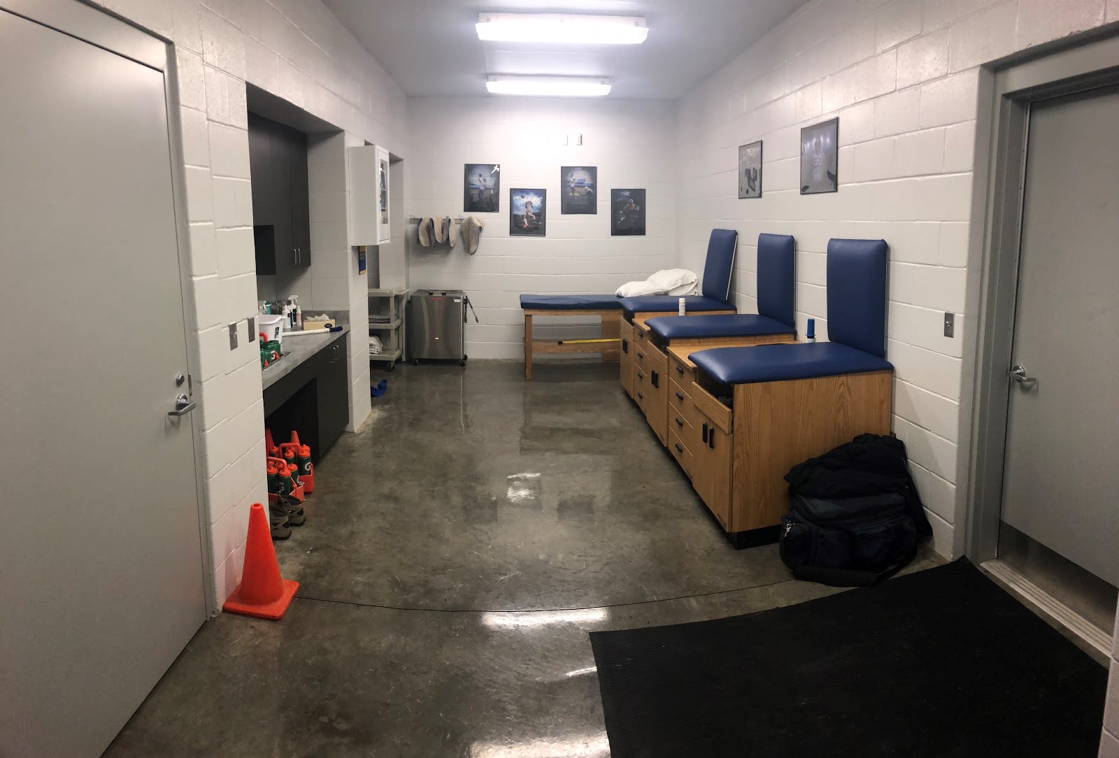 Pioneer Stadium Training Room
