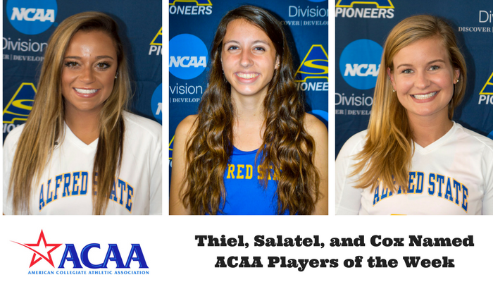 Salatel, Thiel, and Cox honored by the ACAA