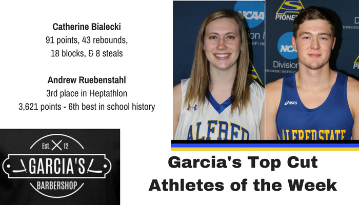 Garcia's Top Cut Athletes of the Week - Catherine Bialecki and Andrew Ruebenstahl