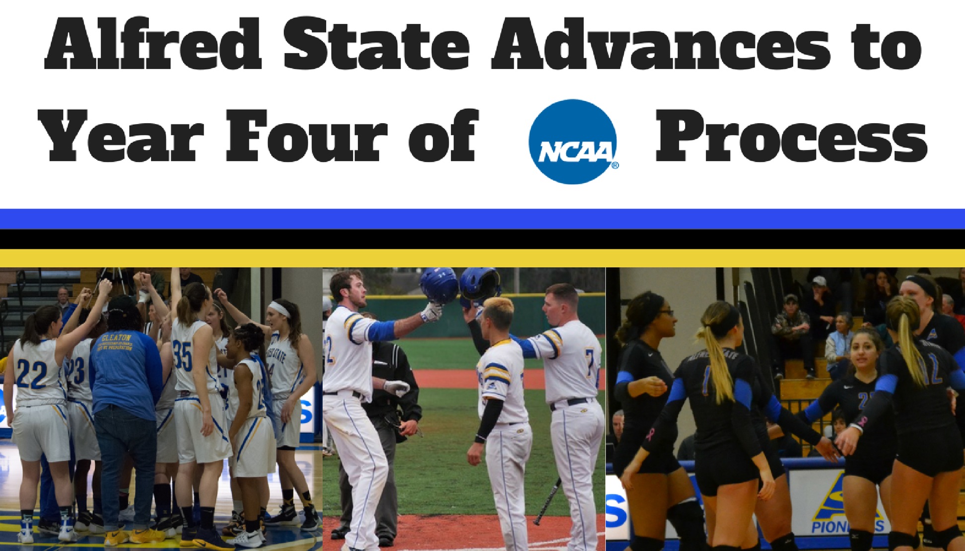 Alfred State Advances to Year Four of NCAA Process