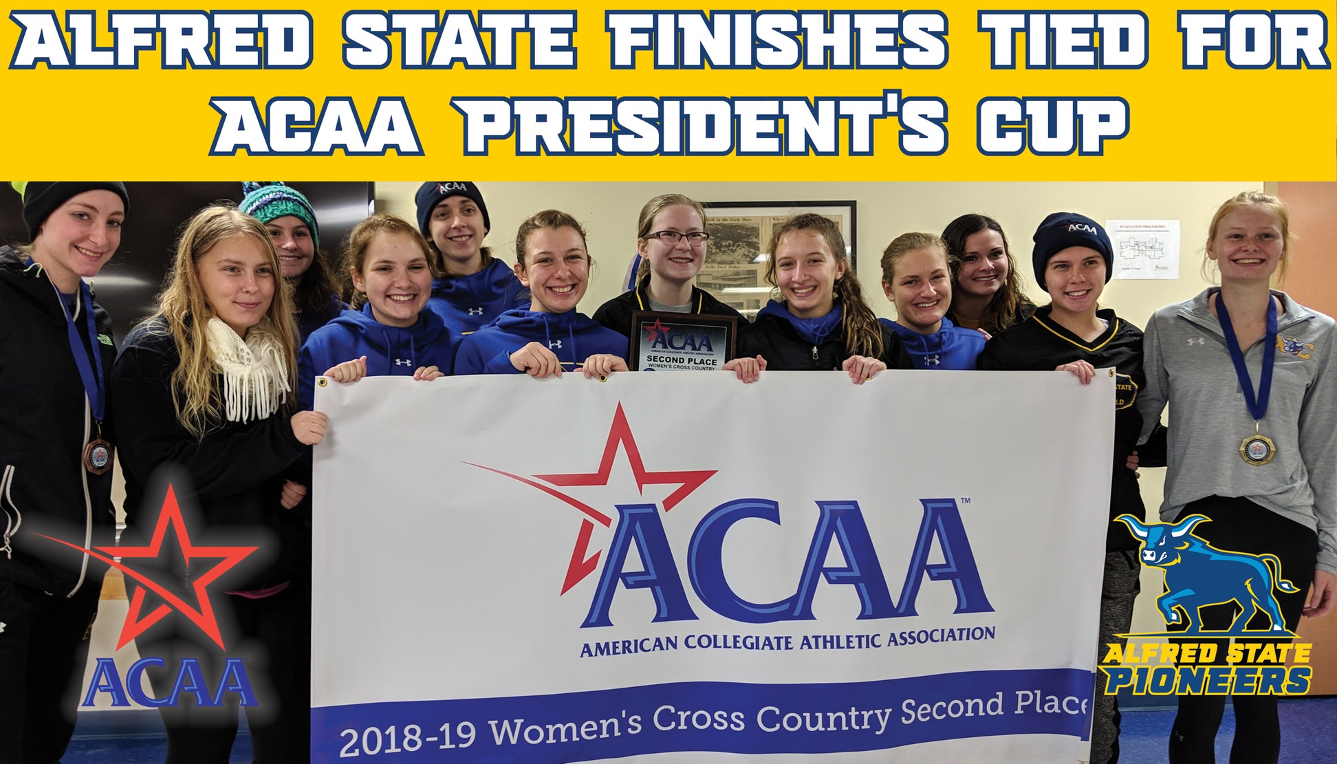 Alfred State finishes tied for ACAA President's Cup