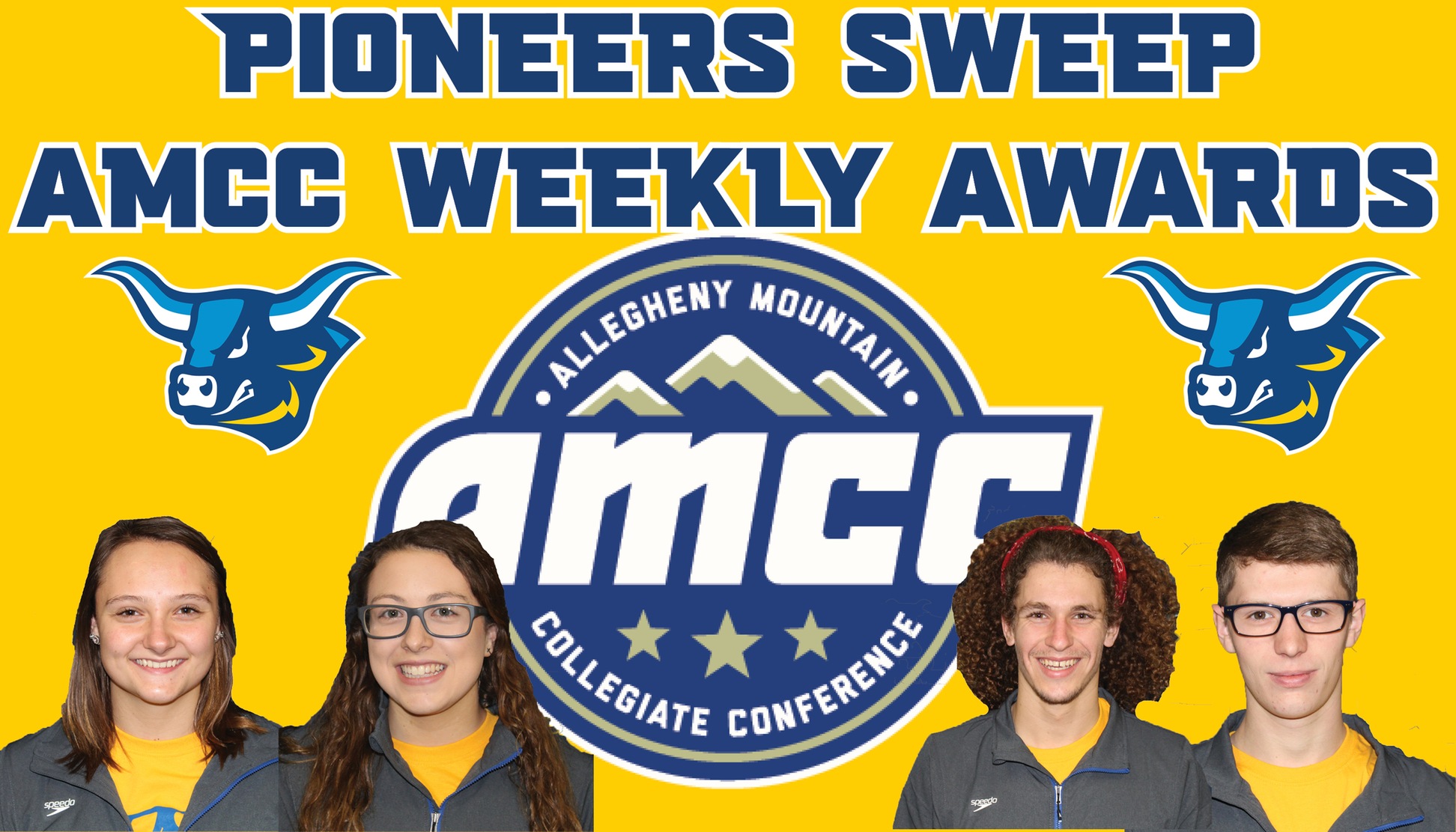 Pioneers Sweep AMCC Weekly Awards