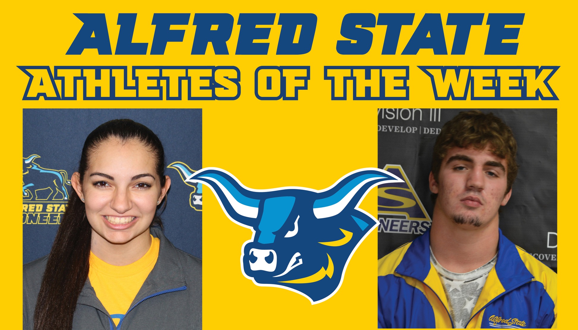 Jessie LaRue and Tristan Almeter named Athletes of the Week