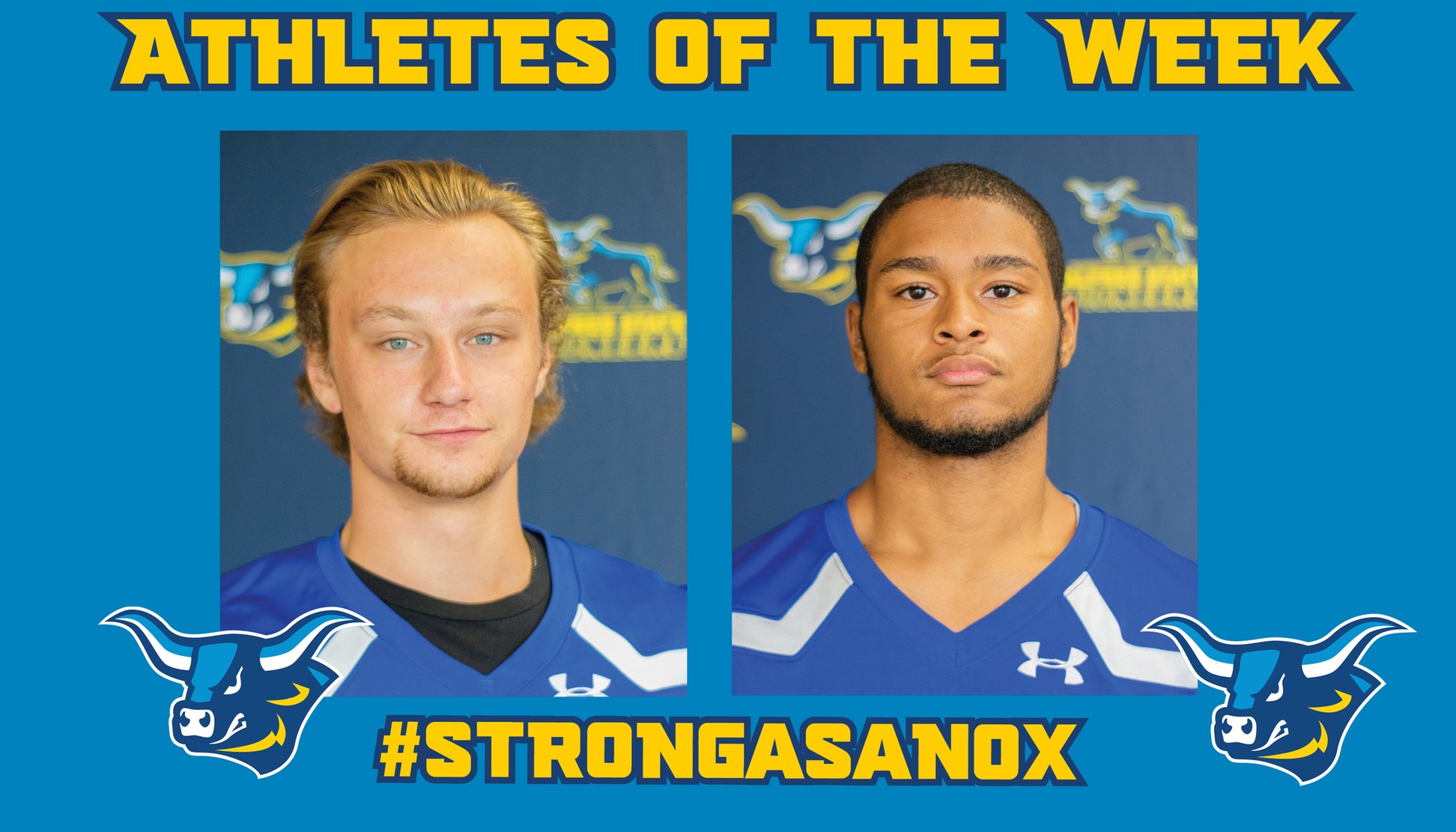 Michael Zimmerman and Andrew Thomas named Alfred State Athletes of the Week