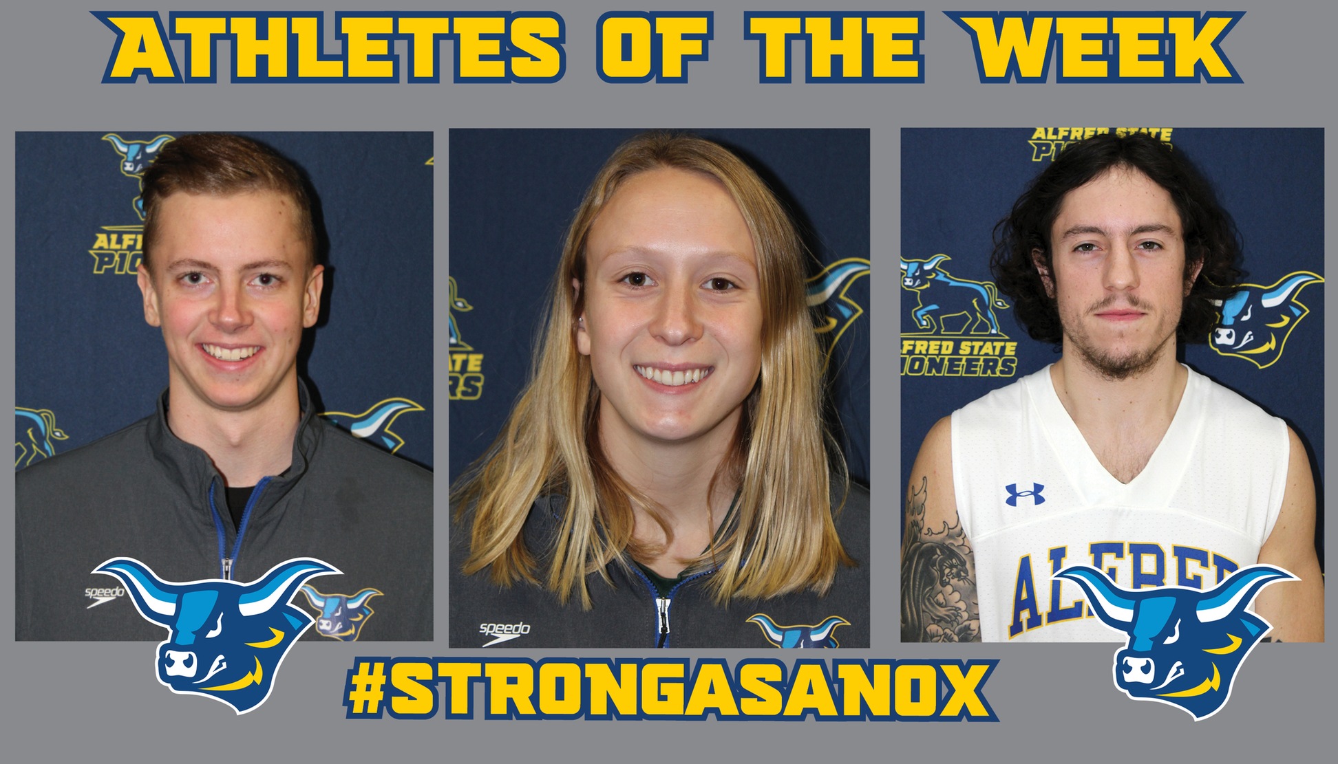 Snayczuk, Gentile, and Perry Named Athletes of the Week