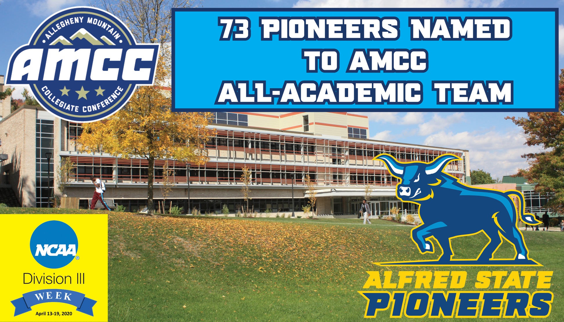 73 Pioneers Named to AMCC All-Academic Team