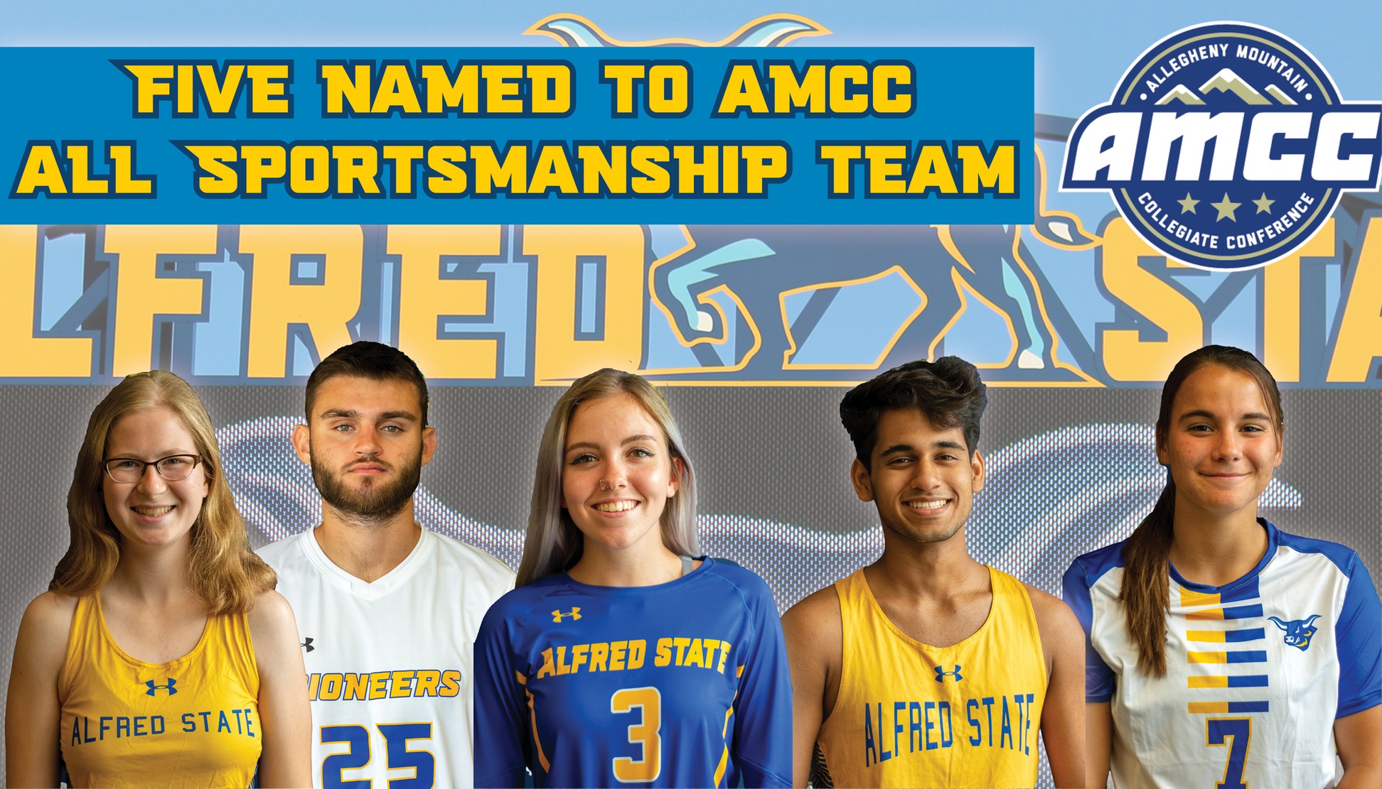 Five Named to AMCC All Sportsmanship Team
