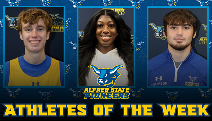 Bathgate, Adebowale, Peterson Named ASC Athletes of the Week