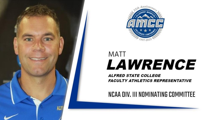 Head Shot of Matt Lawrence - he has been appointed to the NCAA Division III Nominating Committee