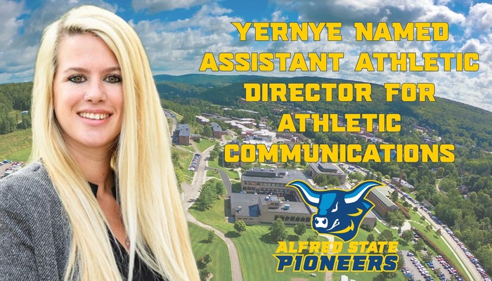Yernye Named Assistant Athletic Director for Athletic Communications