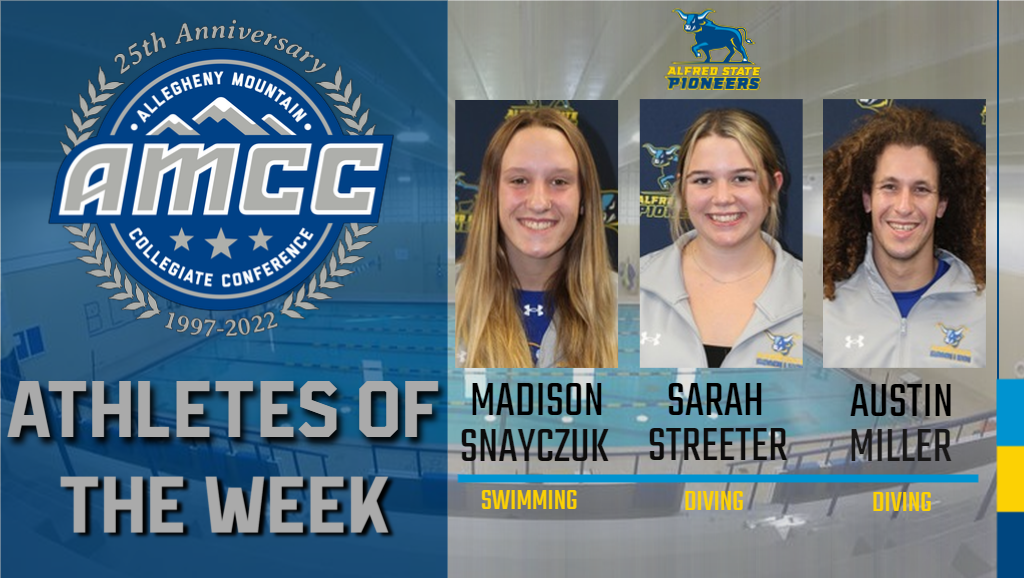Snayczuk, Streeter and Miller Earn AMCC Honors