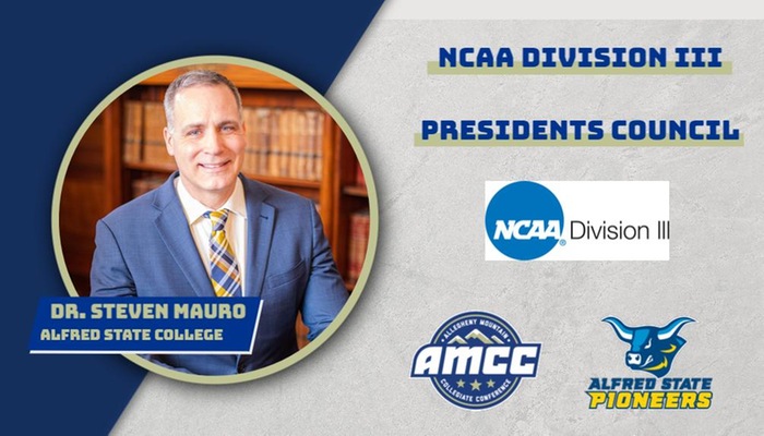 President Dr. Steven Mauro Named to the NCAA DIII Presidents Council
