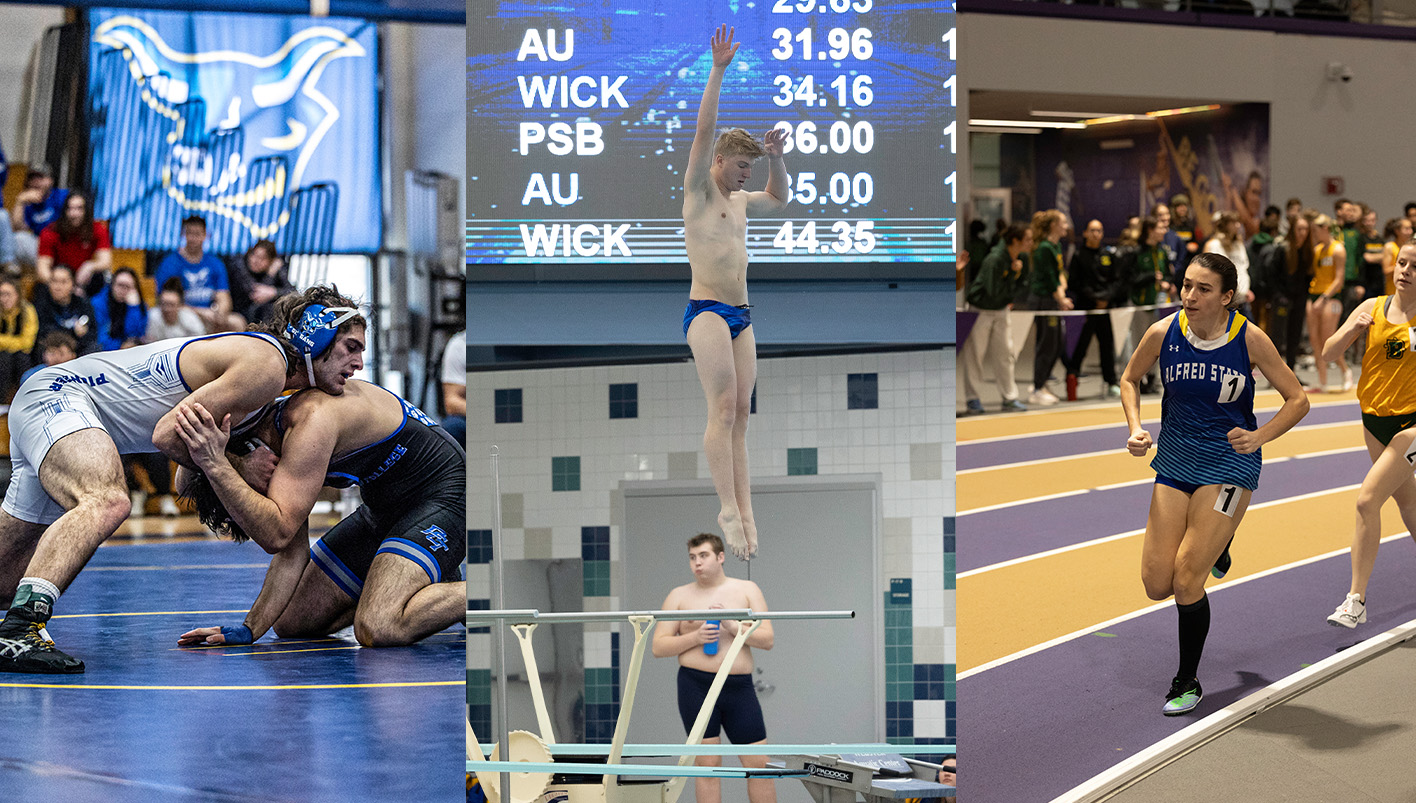 Weekend Preview For Wrestling, Diving, and Track & Field