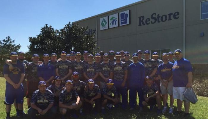 Baseball Lends Hand with Habitat for Humanity