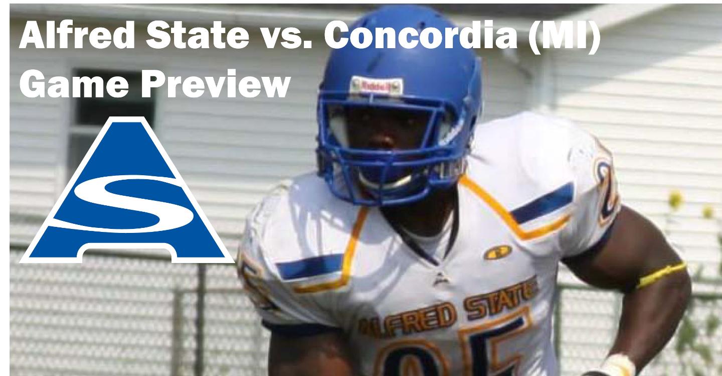 Alfred State - Concordia Game Preview
