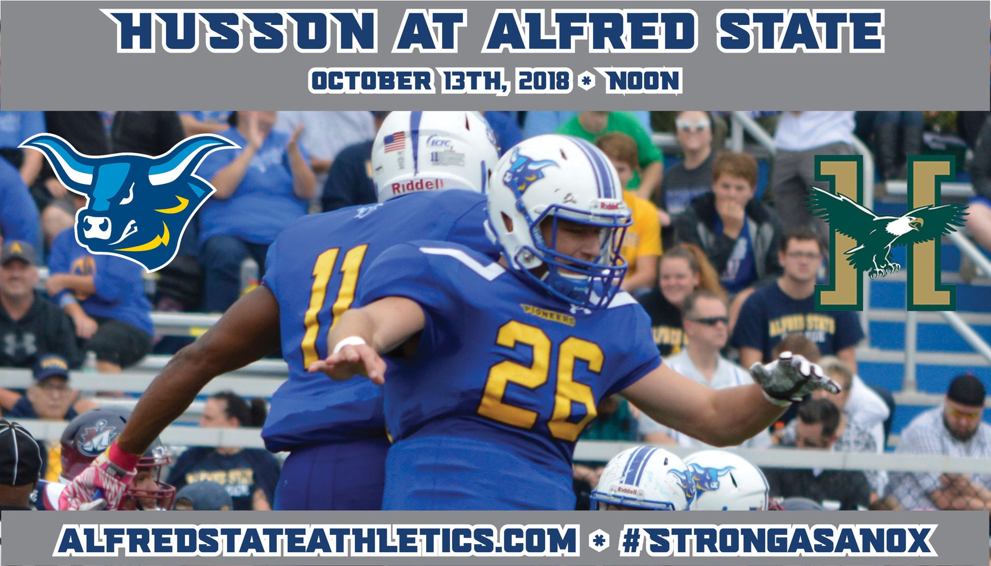Alfred State hosts Husson on Saturday afternoon