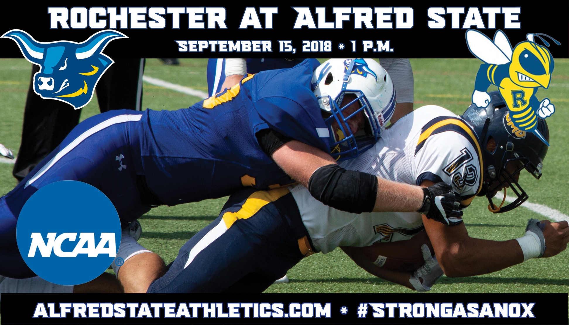 Alfred State hosts Rochester on Sept. 15