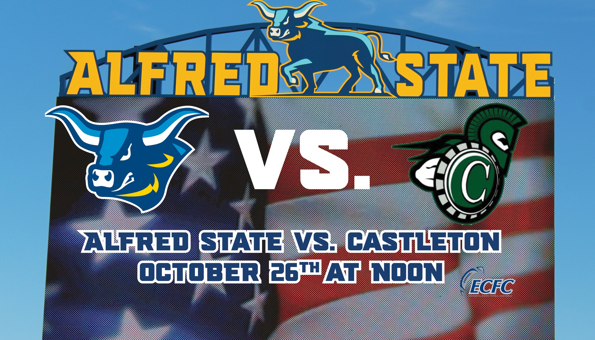 Alfred State takes on Castleton as they continue the Pioneers continue the ECFC schedule.
