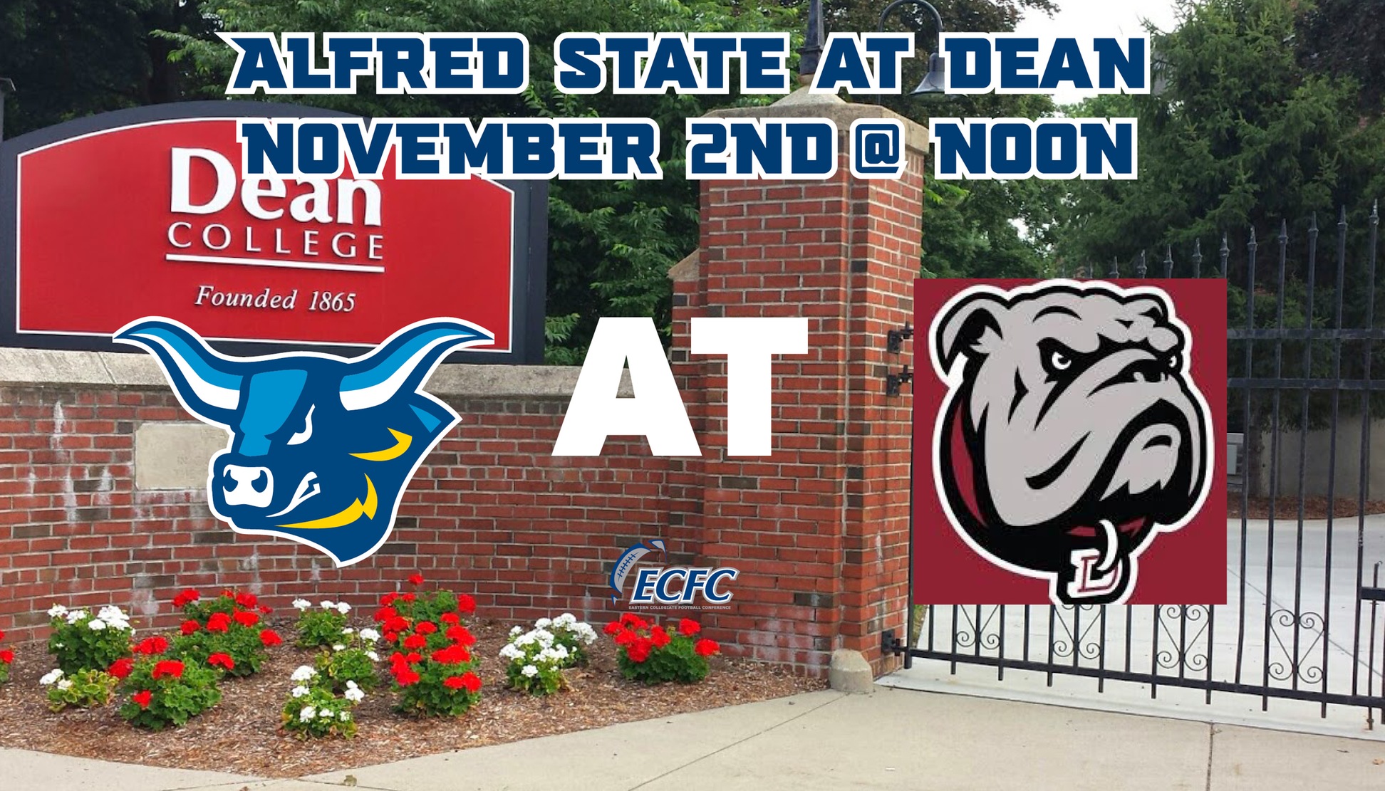 Alfred State travels to Franklin, MA to take on Dean in their final road game of the 2019 season.