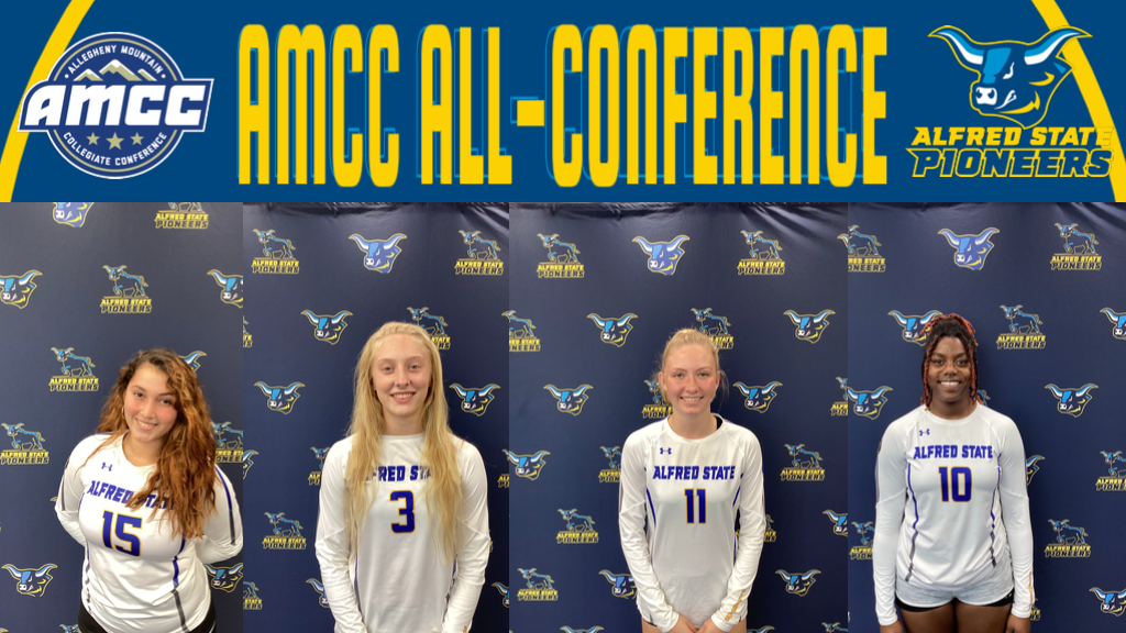 Four Women's Volleyball Players Named to All-Conference AMCC Teams