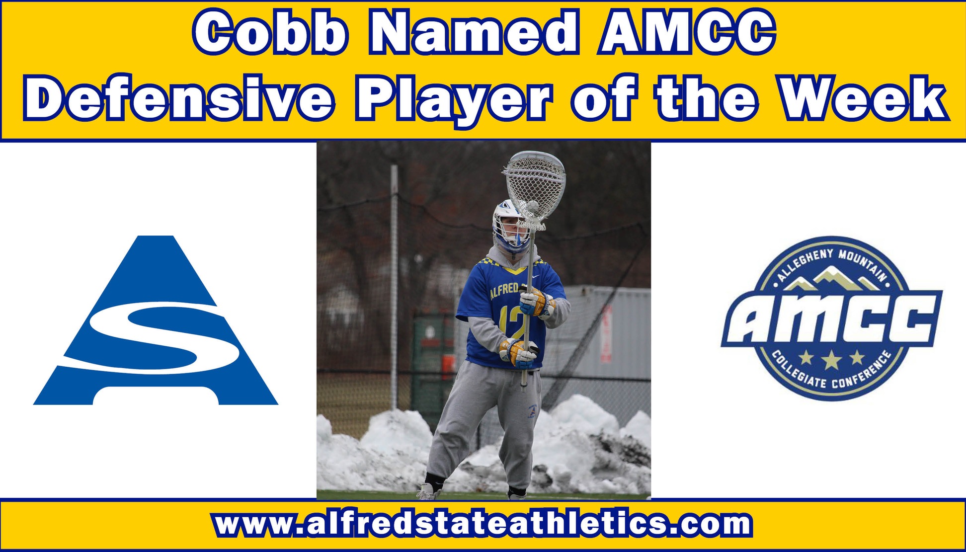 Matt Cobb Named AMCC Defensive Player of the Week
