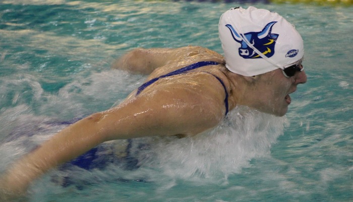 Women's Swimming Earns Tight Victory