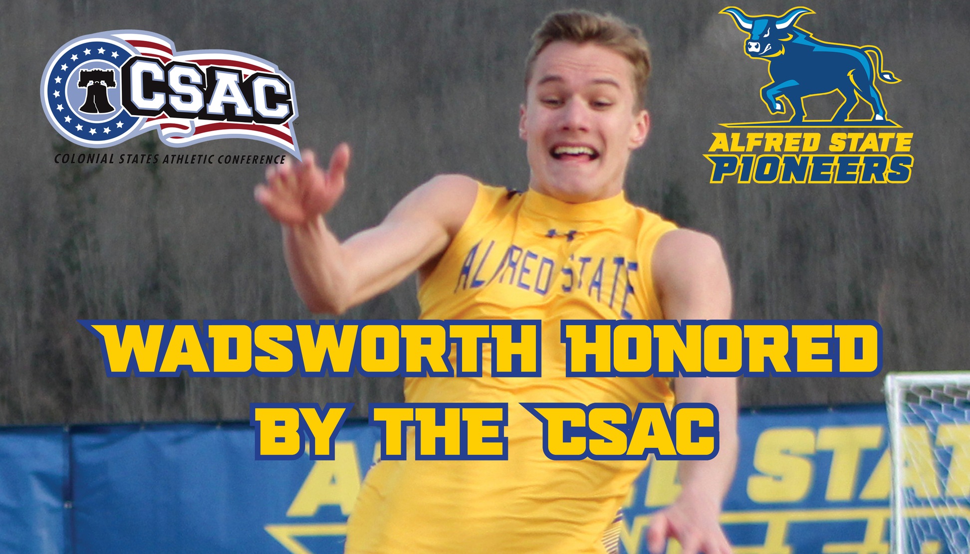 Jacob Wadsworth Named Track Athlete of the Week by the CSAC