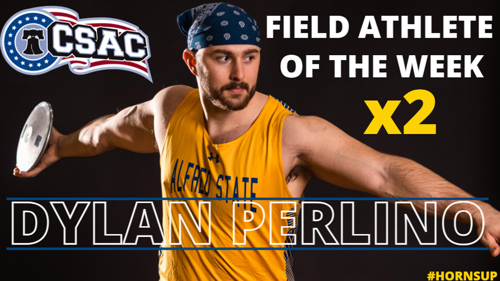 Perlino Named CSAC Field Athlete of the Week For Second Time