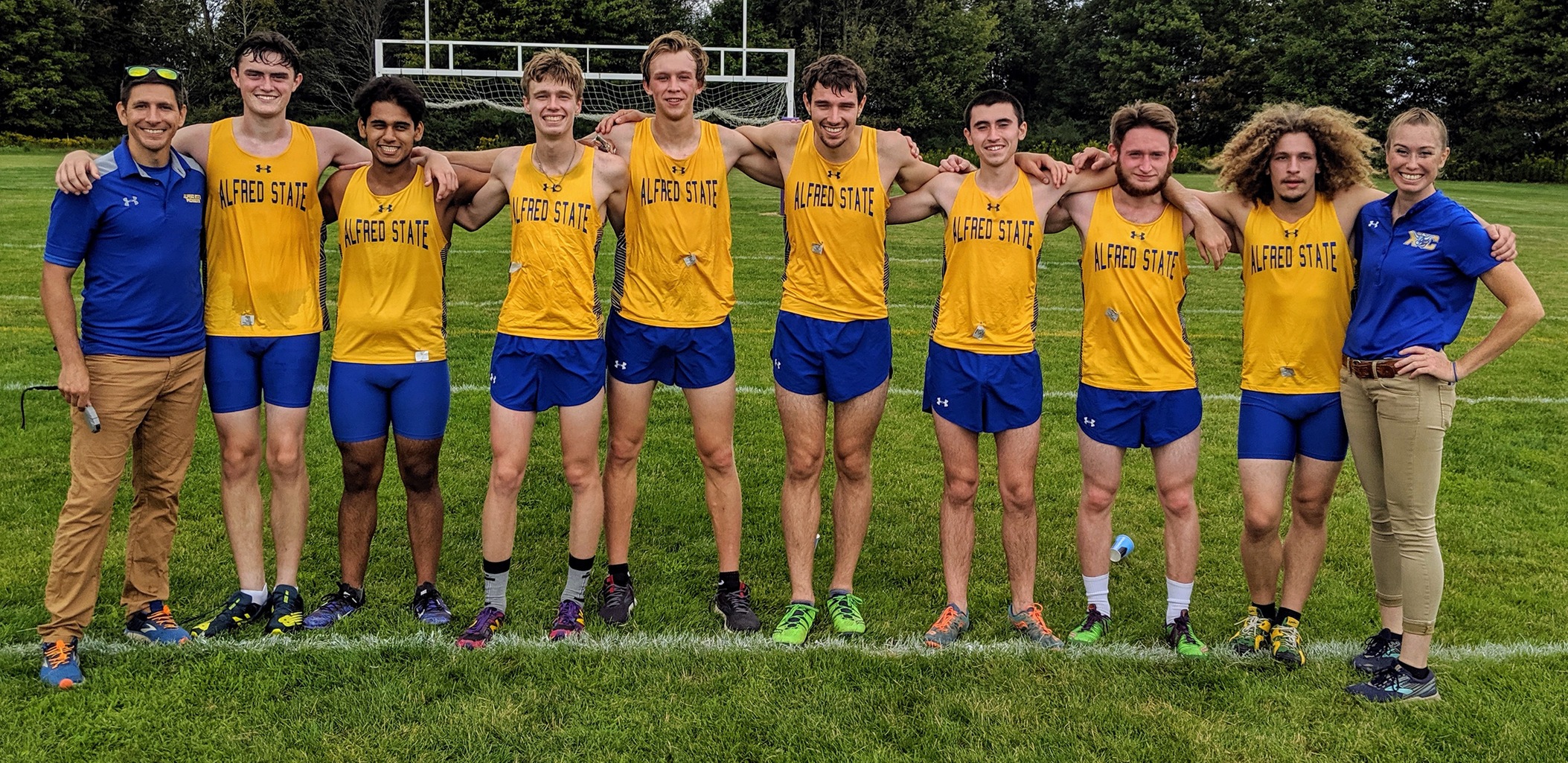 Men's Cross Country Finishes 2nd at Alfred University