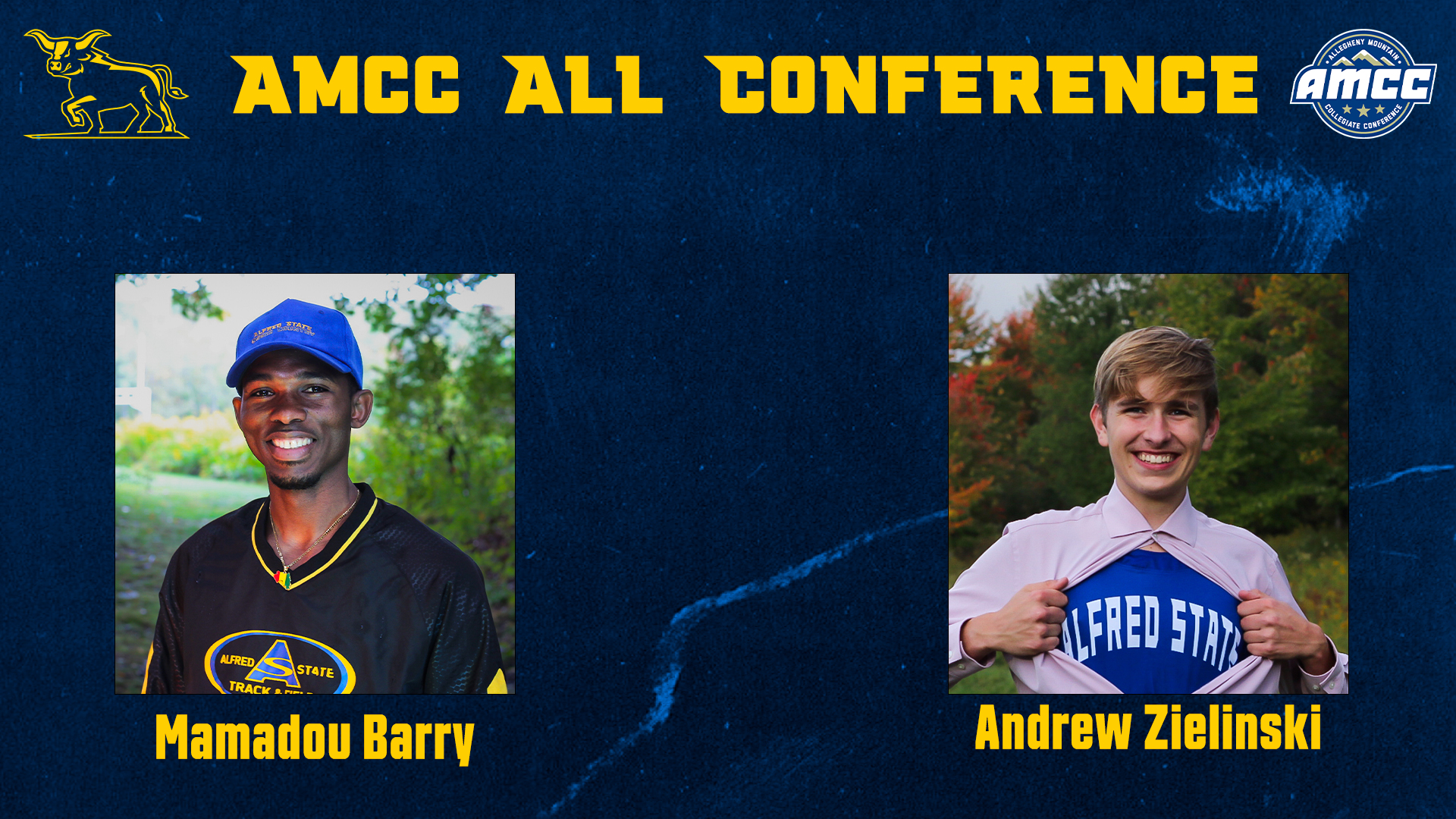 Barry & Zielinski Earn All-Conference Honors