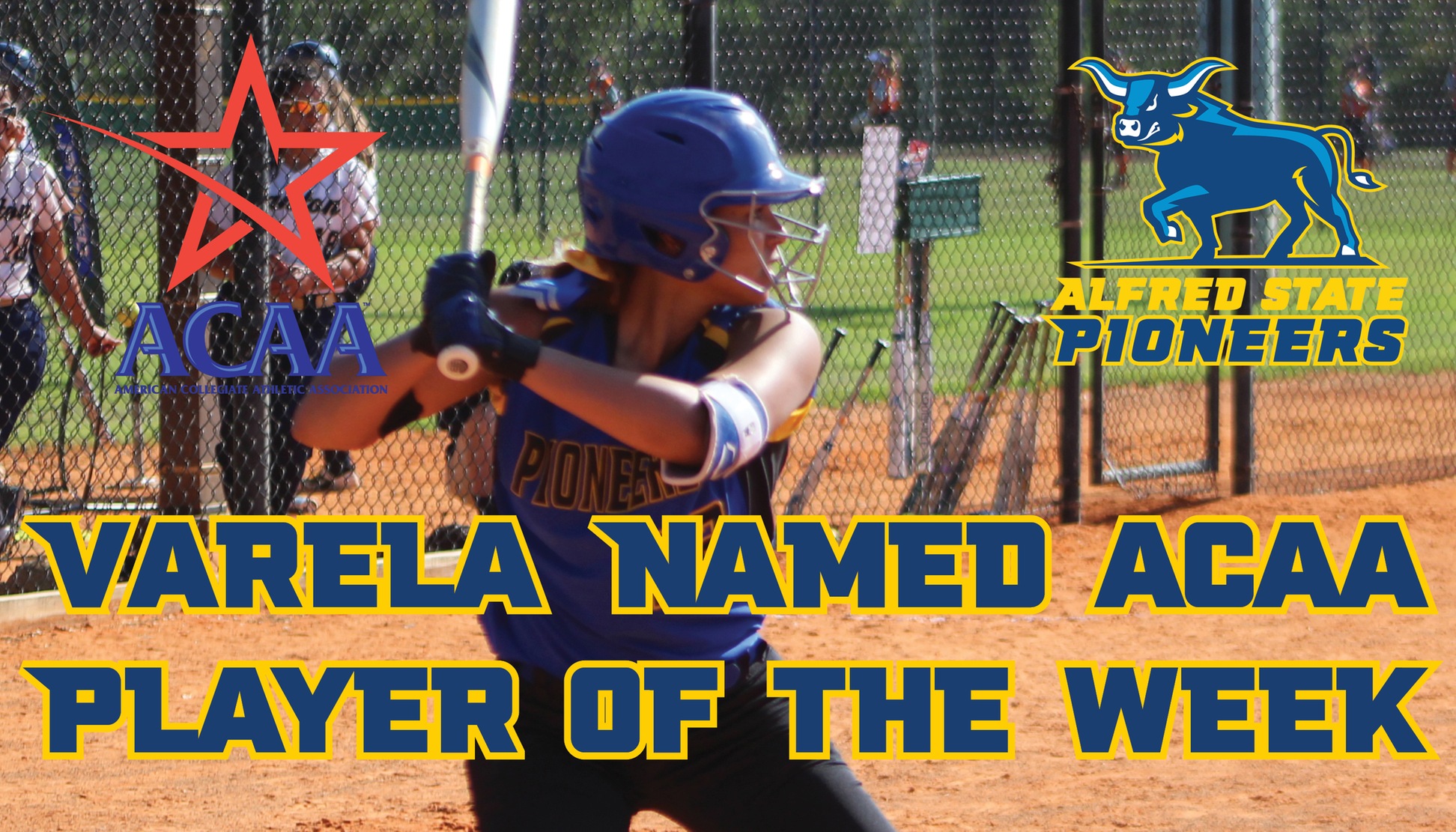 Marissa Varela Named ACAA Player of the Week