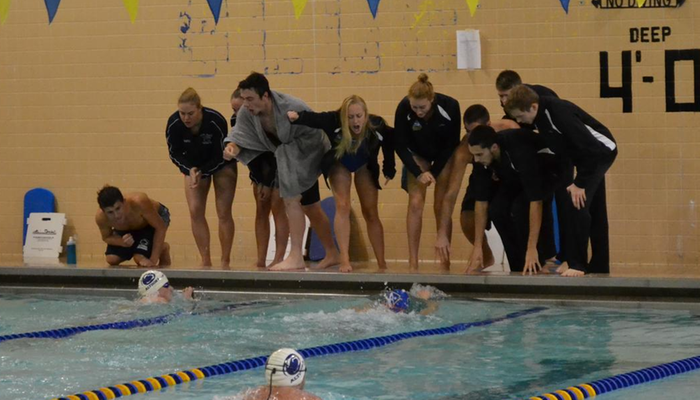 Swimmers Compete on Day One of Fredonia Invite