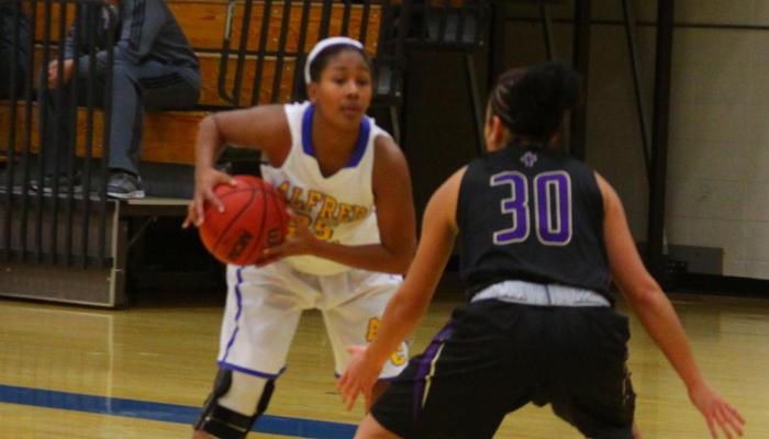Lady Pioneers Fall in Close One at Wells